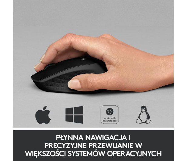LOGITECH M330 czarna - 329389 - zdjęcie 9